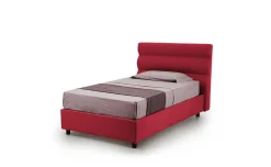 Baleari letto piazza e mezza comfort rosso