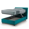 Baleari letto piazza e mezza comfort turchese