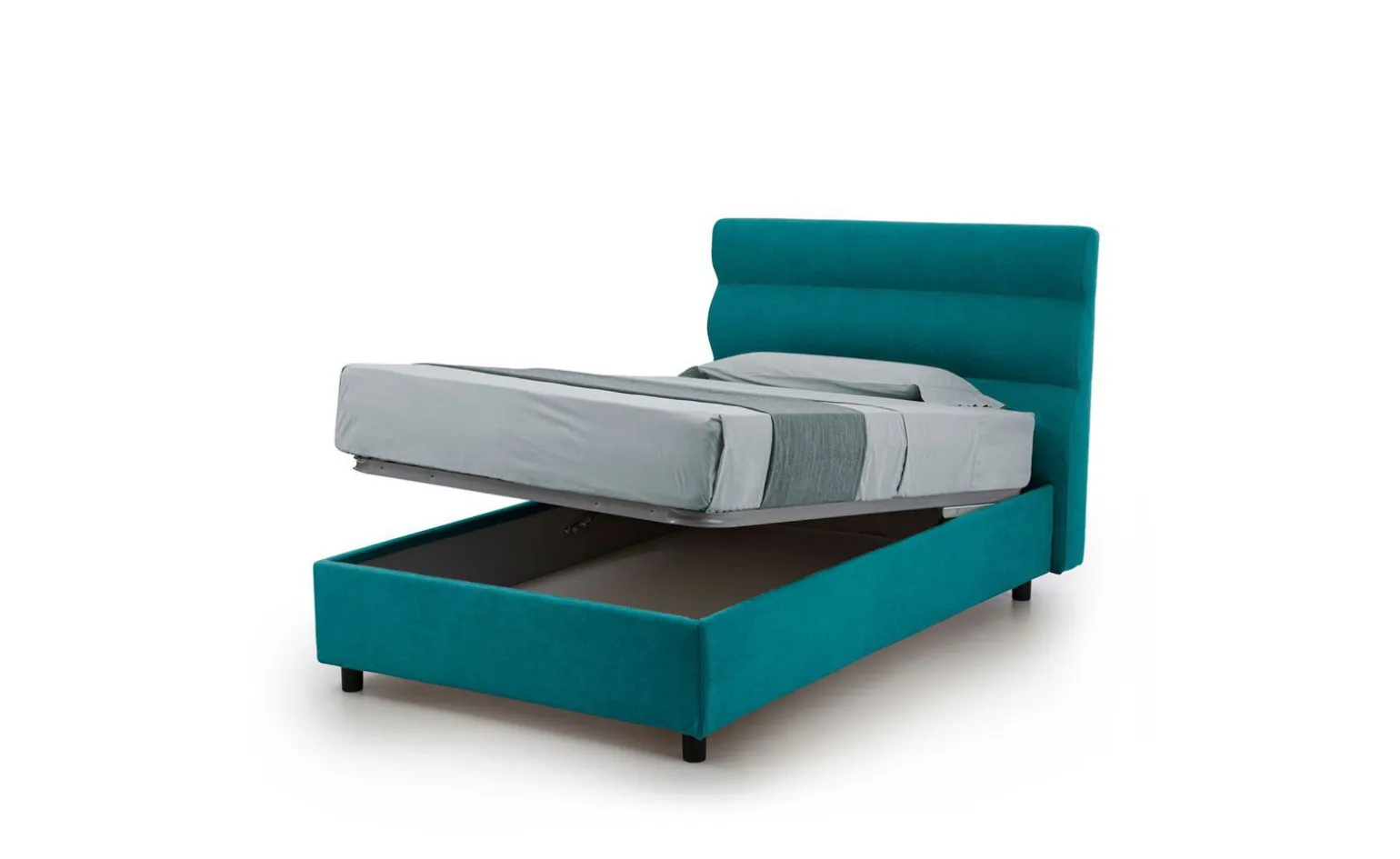 Baleari letto piazza e mezza comfort turchese