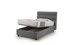 Baleari letto piazza e mezza comfort cenere