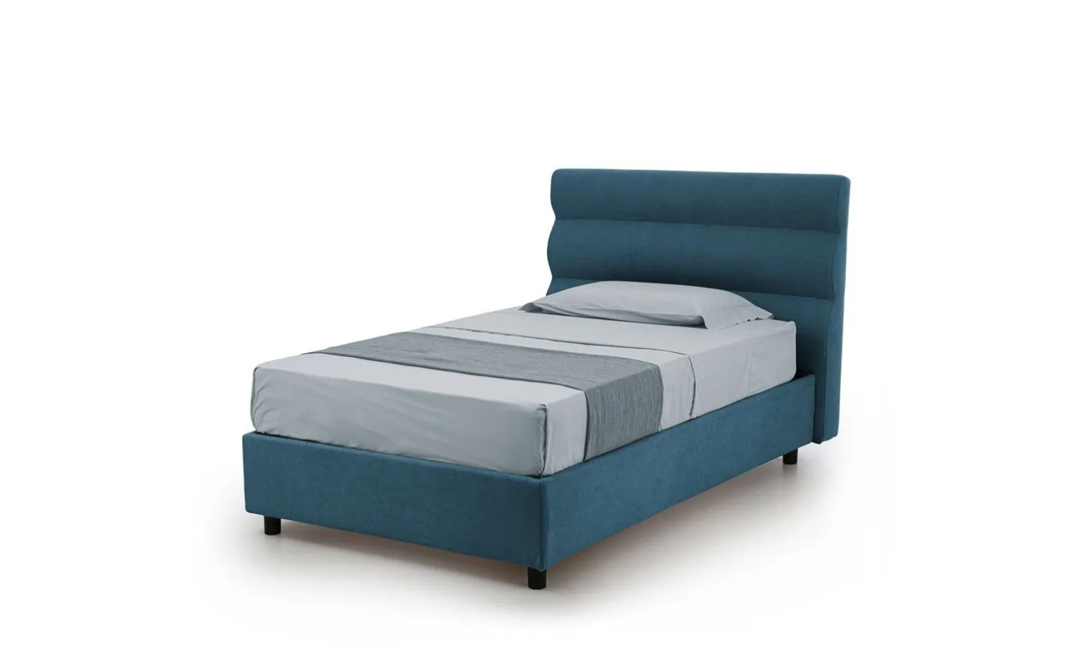 Baleari letto piazza e mezza comfort blu