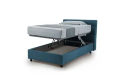 Baleari letto piazza e mezza comfort blu