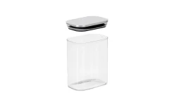 Barattolo cucina in vetro brosilicato con tappo acciaio, 1,1 L