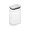 Barattolo cucina in vetro brosilicato con tappo acciaio, 1,4 L