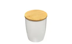 Barattolo 0,85L in ceramica con tappo in bamboo