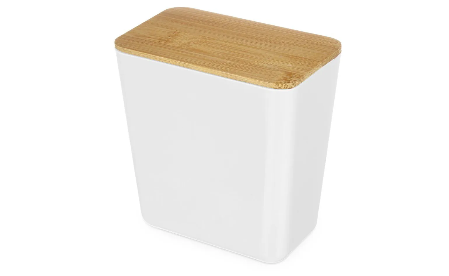 Barattolo rettangolare tappo in bamboo