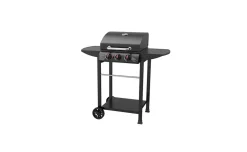 Barbecue a Gas 3 Fuochi MEMPHIS Gardenia con coperchio