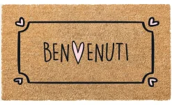 Benvenuto zerbino 40x60 cm
