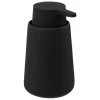 Beton dispenser sapone in ceramica nero h14,8 cm