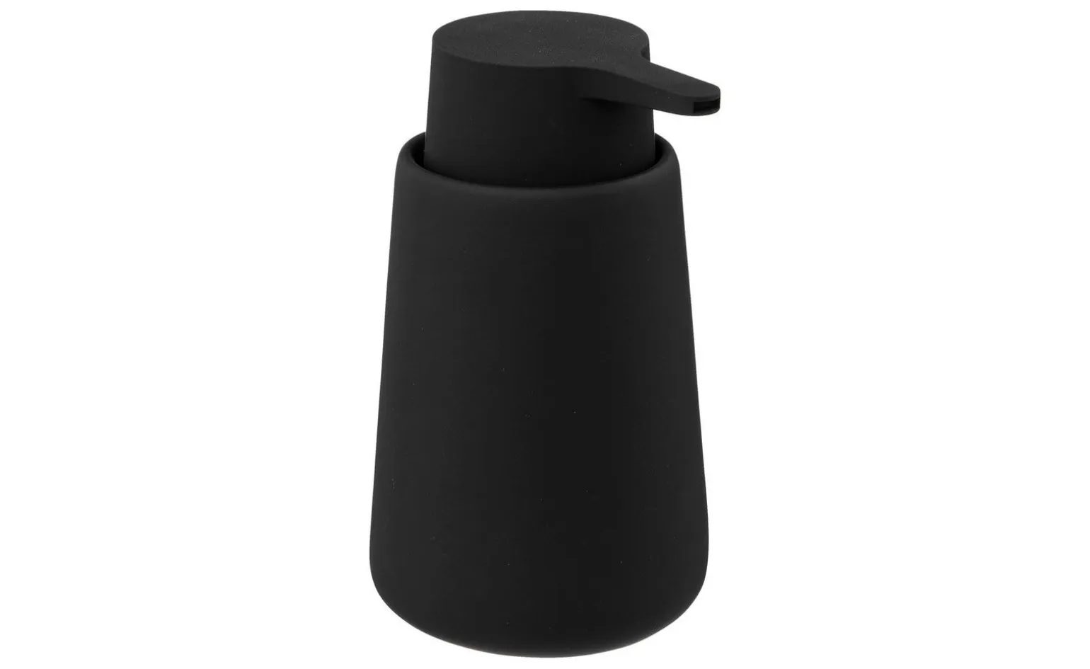 Beton dispenser sapone in ceramica nero h14,8 cm