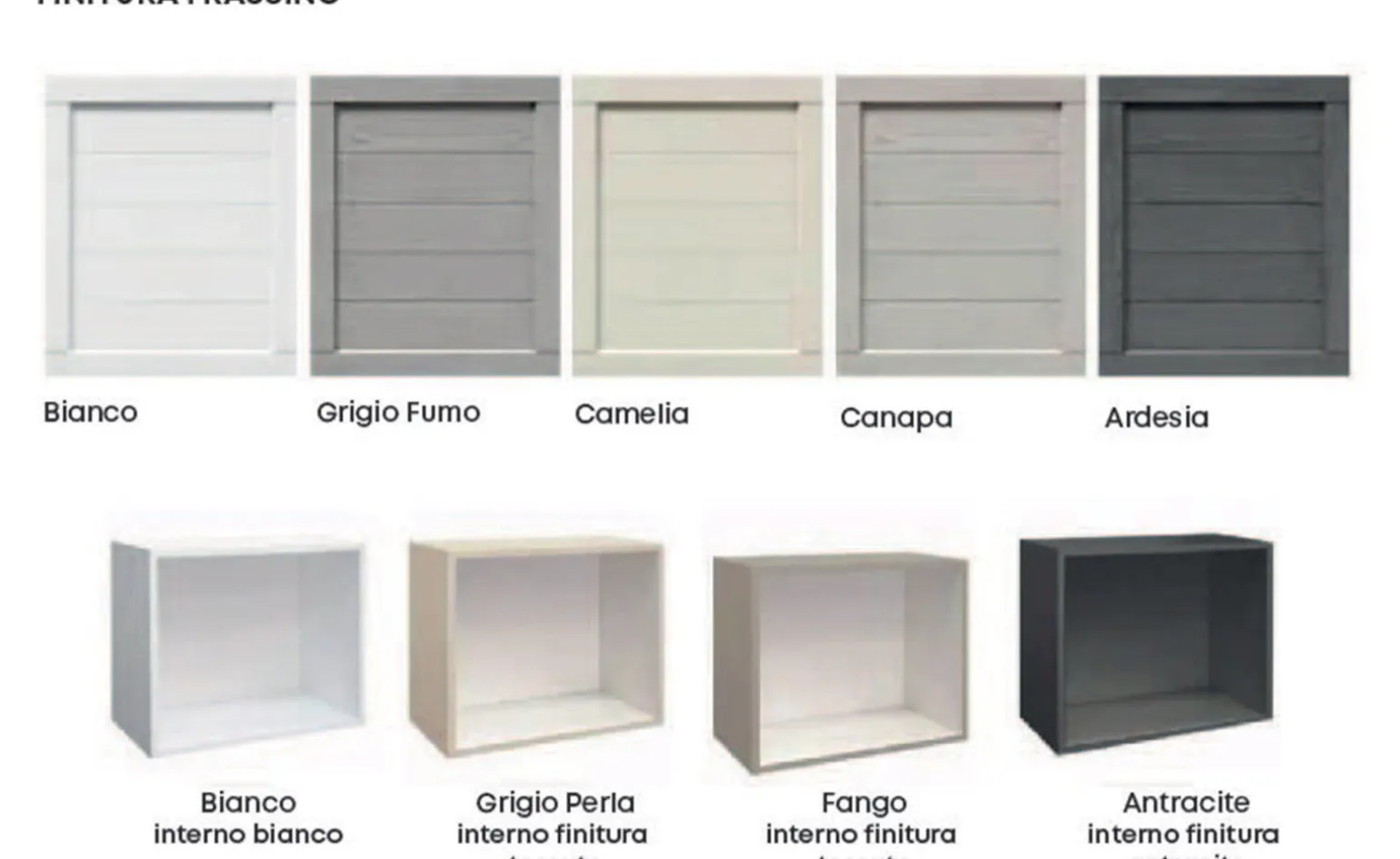 Beverly cucina 300 cm colore bianco e grigio fumo