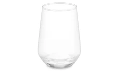 Bicchiere conico in vetro trasparente 390 ml