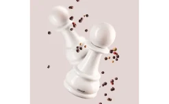 Bisetti Scacchi macina spezie in faggio bianco