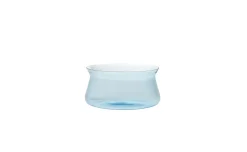 Bitossi Home Centrotavola in vetro soffiato azzurro