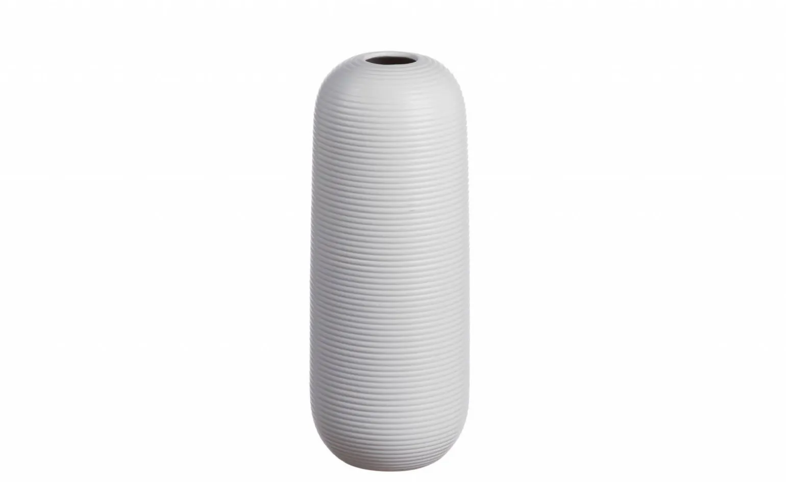 Blanque vaso h35,5 cm in ceramica bianca