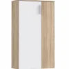 Blog scarpiera bianco e rovere chiaro 2 ante