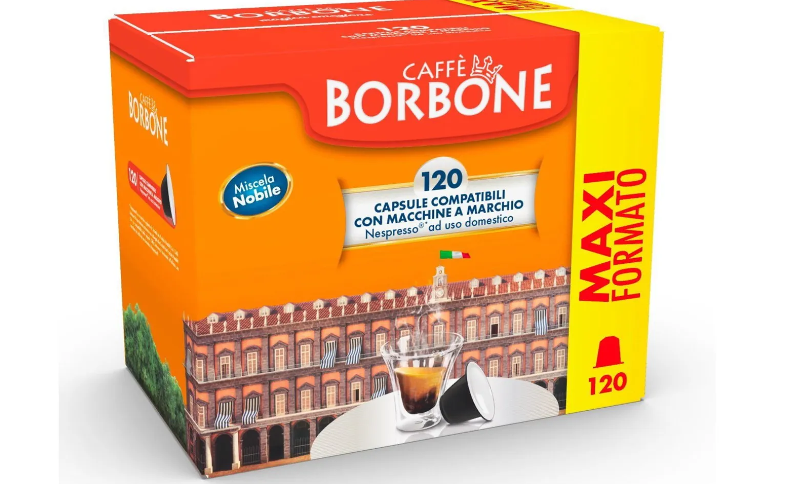 Borbone Box 120 Capsule Caffè miscela Nobile