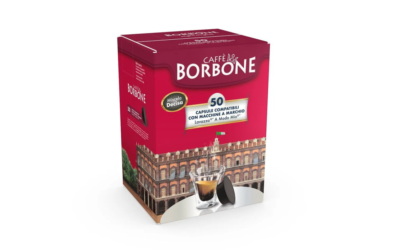 Borbone Box 50 Capsule caffè miscela Decisa