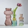 Borosil vaso in vetro h23 colori assortiti