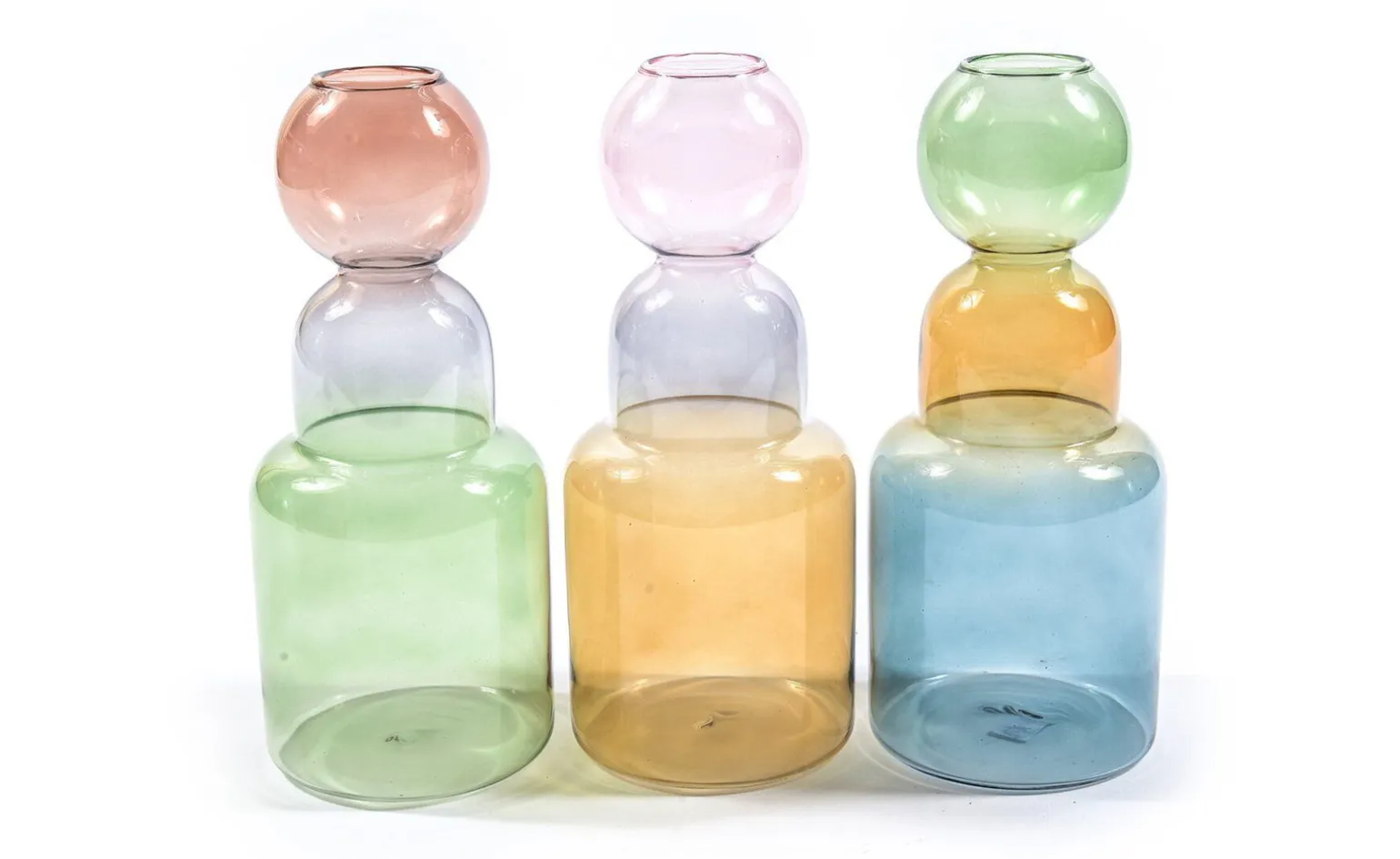 Borosil vaso in vetro h23 colori assortiti