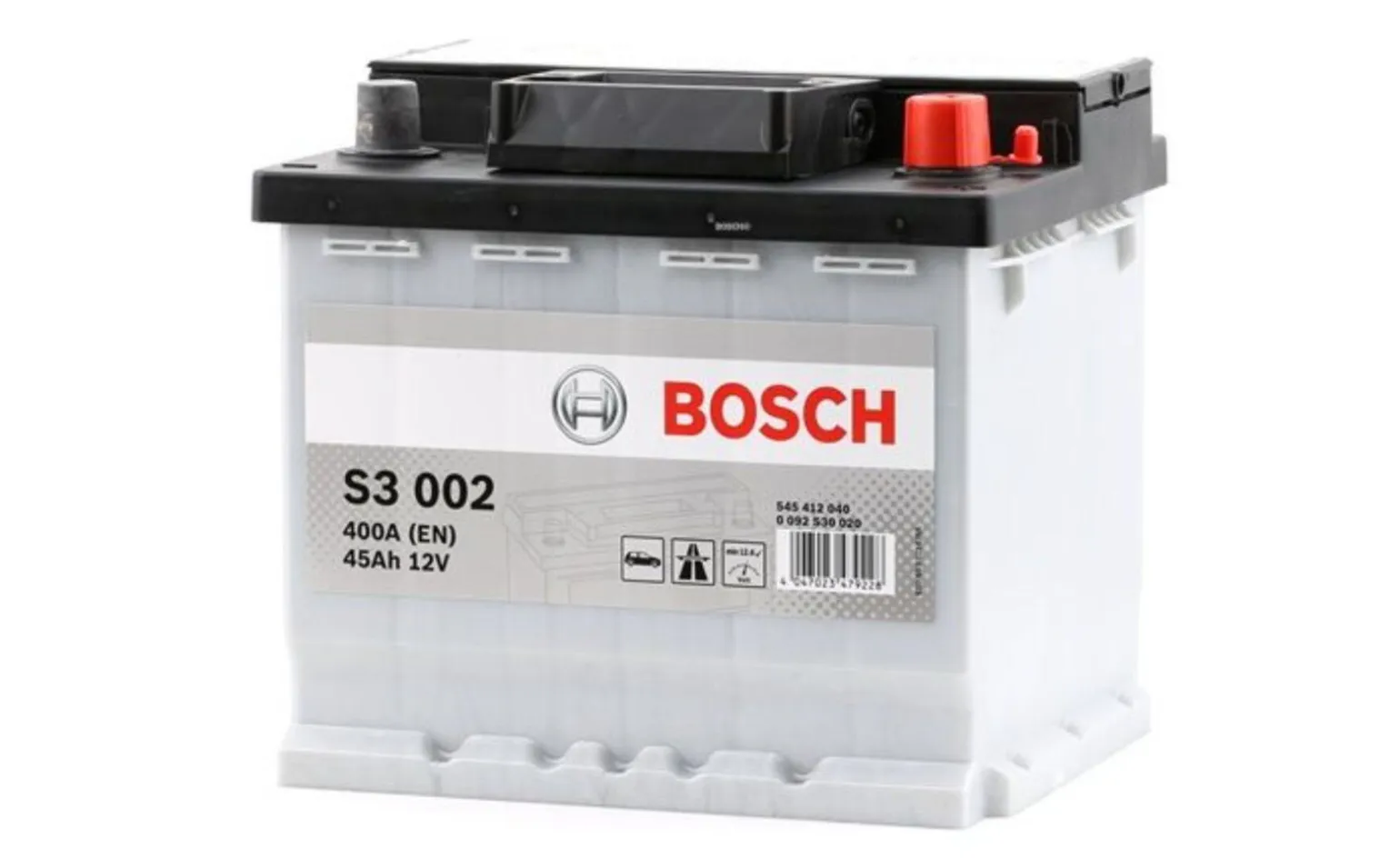 Bosch Batteria S3002 (45Ah Destra)