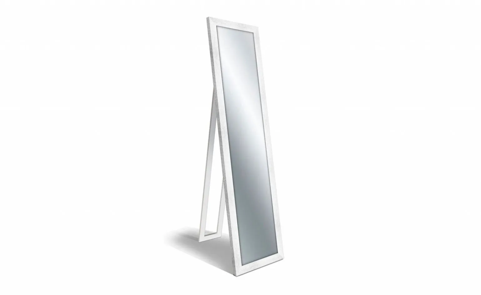 Boston specchio da terra bianco 40x160 cm