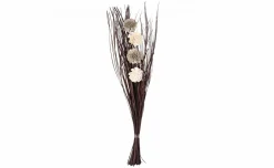 Bouquet rami con fiori secchi assortiti H100 cm