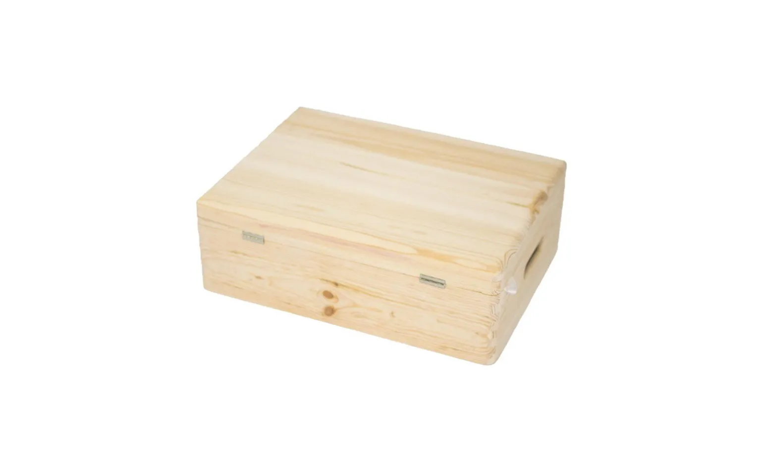 Box in legno di pino con fondo in HDF e coperchio - 40x30 cm