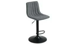 Brenta sgabello in tessuto grigio scuro