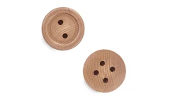 Button appendino parete 2 pezzi Ø6,5 cm