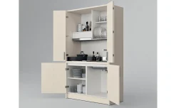 Cabrio cucina a scomparsa betulla