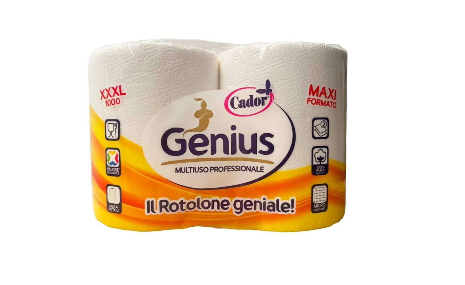Cador rotoloni multiuso Genius 1000 strappi