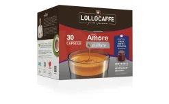 Caffe' lollo linea amore gusto assoluto compatibile macchine nespresso x30 pz