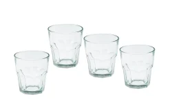 Casablanca 4 bicchieri in vetro riciclato 265 ml