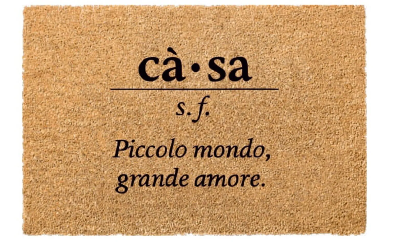 Casa zerbino cocco 40x60cm