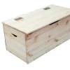 Cassapanca in legno di pino 100x40 cm