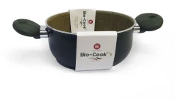 Casseruola biocook 2 manici d 18 cm