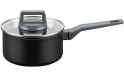 Casseruola 1 manico con coperchio in vetro con sfiato