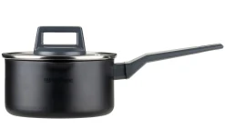 Casseruola 1 manico con coperchio in vetro con sfiato