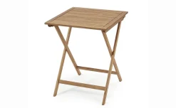 Casual tavolino pieghevole in legno di acacia teak