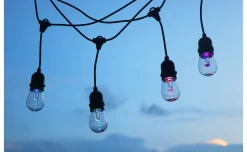 Catena luminosa 10 luci lunghezza 4,5 metri rgb