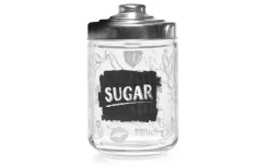 Cerve barattolo "Sugar" con decorazione lavagna