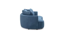 Chic divano megasofà blu