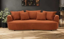 Chic divano megasofà mattone