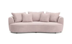 Chic divano megasofà rosa