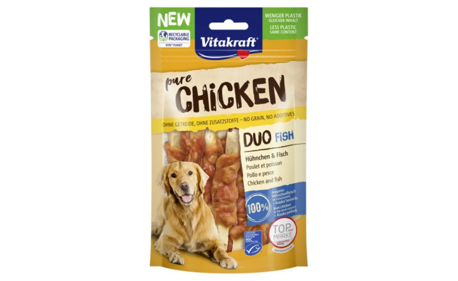 Chicken duo pollo+pesce 80 gr