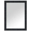 Cleo specchiera colore nero 50x70 cm