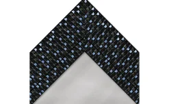 Cleo specchiera colore nero 50x70 cm