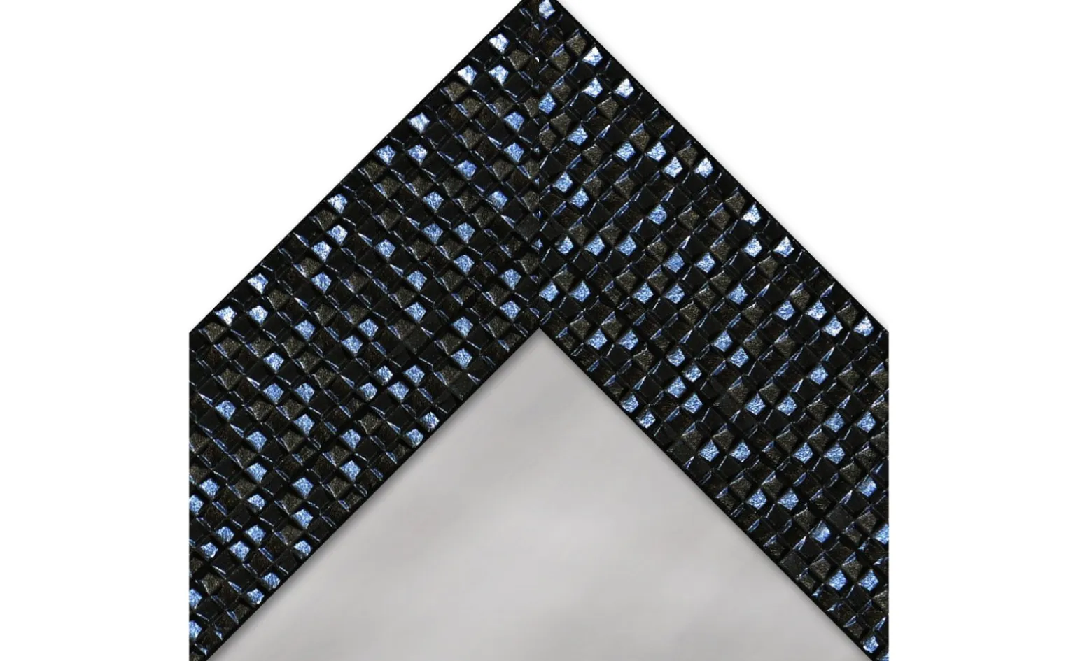 Cleo specchiera colore nero 50x70 cm