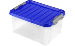 Clipbox Contenitore Portaoggetti con Coperchio 39x28,5x18 cm